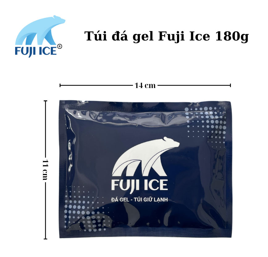 Túi đá gel giữ lạnh Fuji Ice 180g