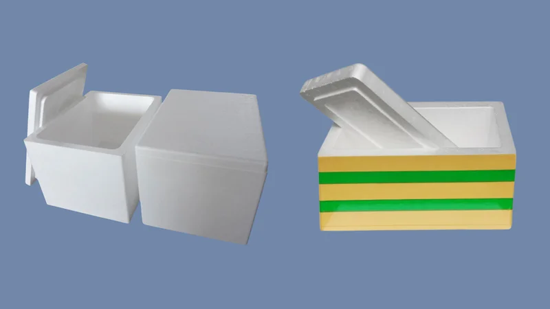 Thùng xốp EPS - giúp đá gel giữ lạnh lâu hơn
