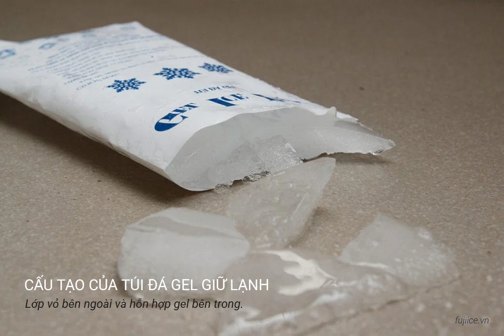 Cấu tạo túi đá gel giữ lạnh