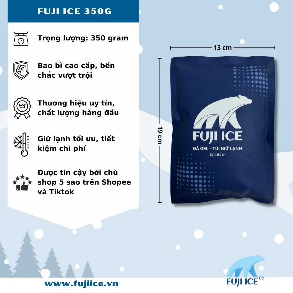 Túi đá gel Fuji Ice 350G