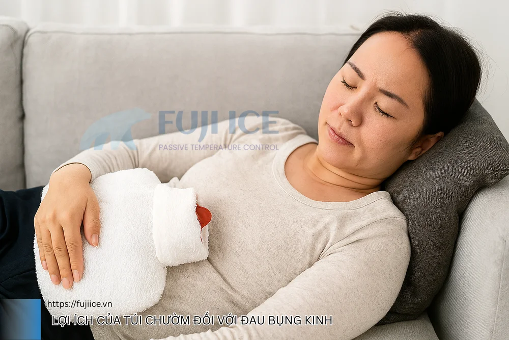 Lợi ích của túi chườm đối với đau bụng kinh