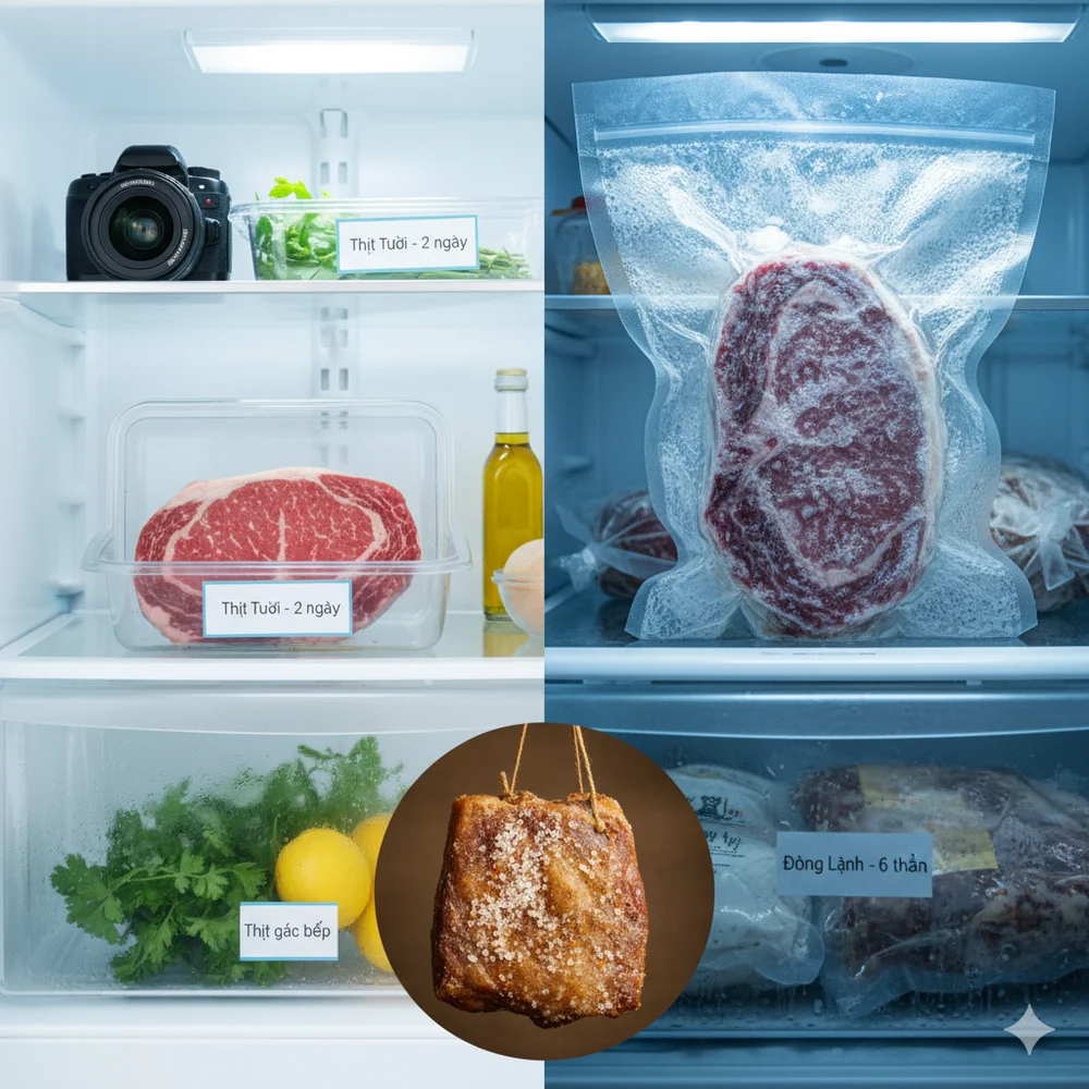 Tại sao việc bảo quản thịt đúng cách lại quan trọng