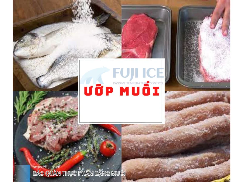 bảo quản thực phẩm bằng muối