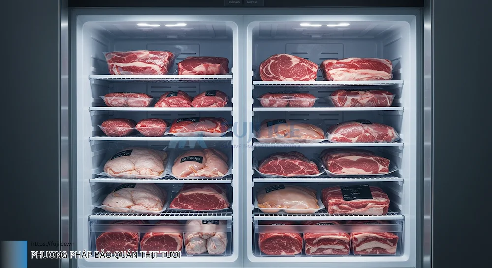 phương pháp bảo quản thịt tươi