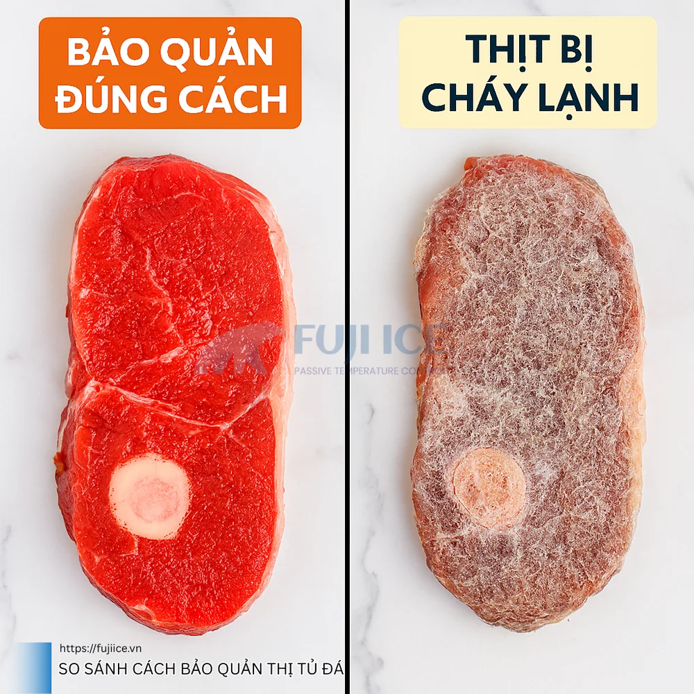 Thịt để tủ đá được bao lâu? Chuyên gia Fuji Ice giải đáp chi tiết 3 https://fujiice.vn/wp-content/uploads/2025/11/so-sanh-cach-bao-quan-thi-tu-da.webp