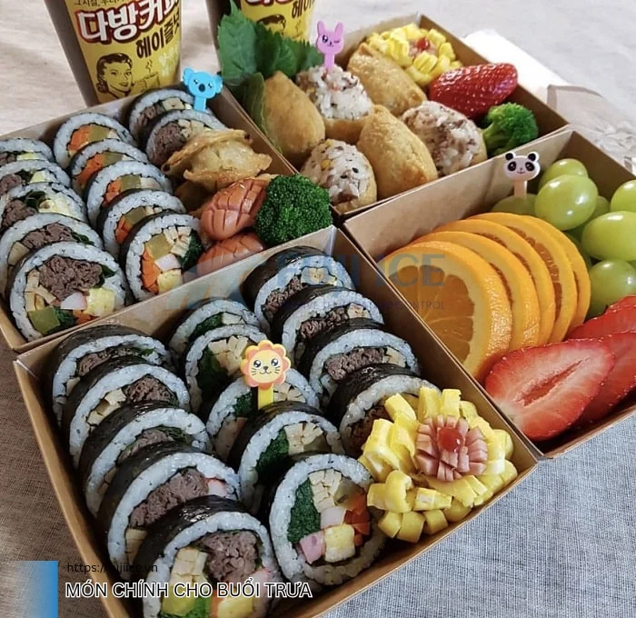 Món chính cho buổi trưa