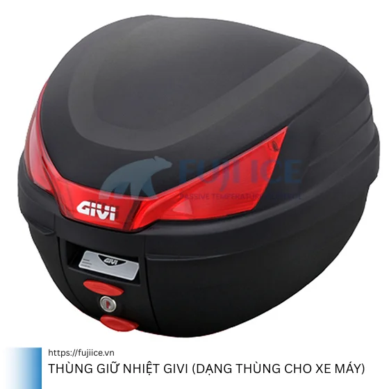Gợi Ý 8 Mẫu Thùng Giữ Nhiệt Mini Tốt Nhất Cho Mọi Nhu Cầu 5 Thùng Giữ Nhiệt Givi (Dạng Thùng Cho Xe Máy)