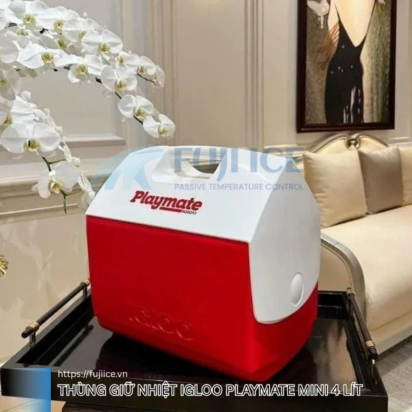 Gợi Ý 8 Mẫu Thùng Giữ Nhiệt Mini Tốt Nhất Cho Mọi Nhu Cầu 4 Thùng Giữ Nhiệt Igloo Playmate Mini 4 Lít dạng lều