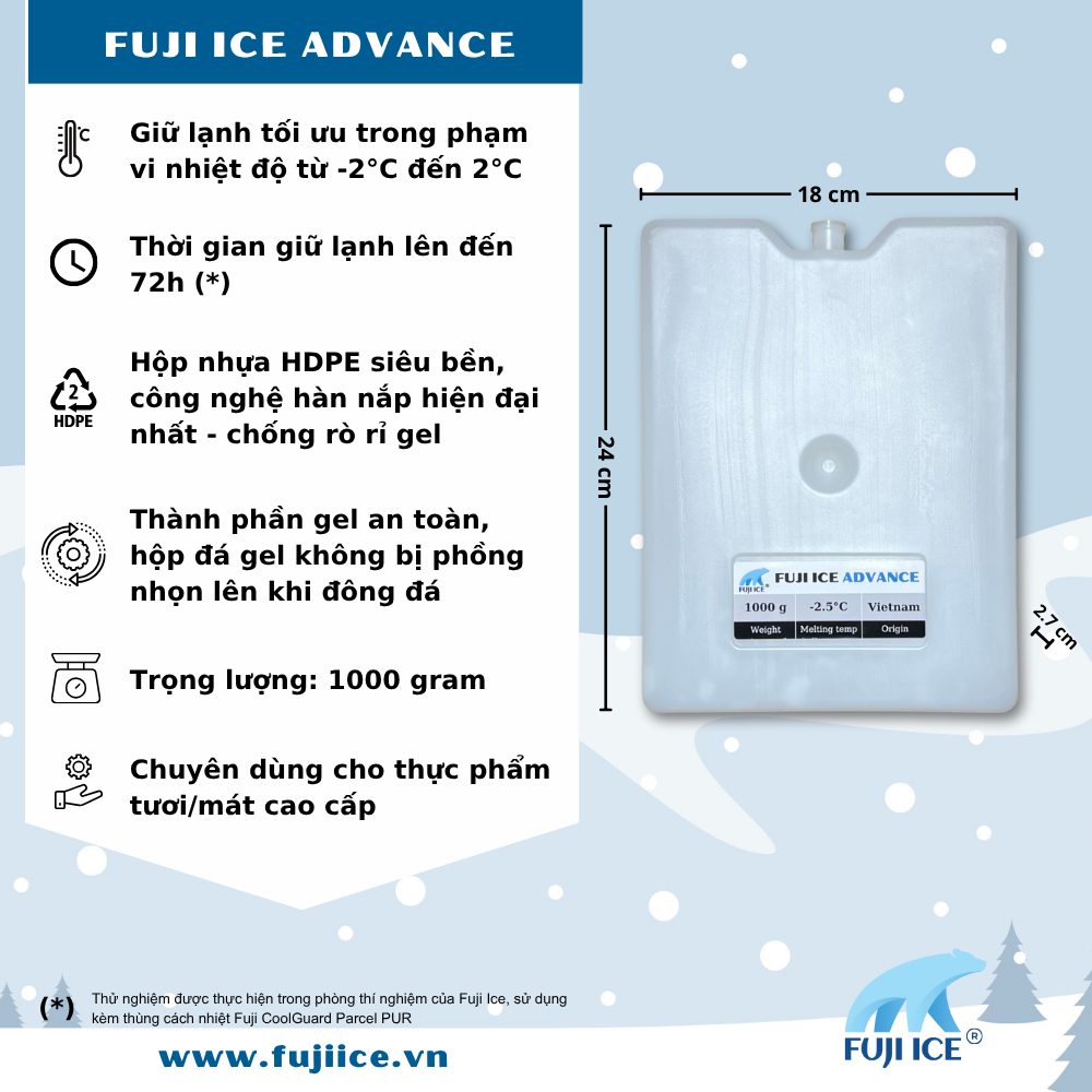 Hop da gel Fuji Ice Advance