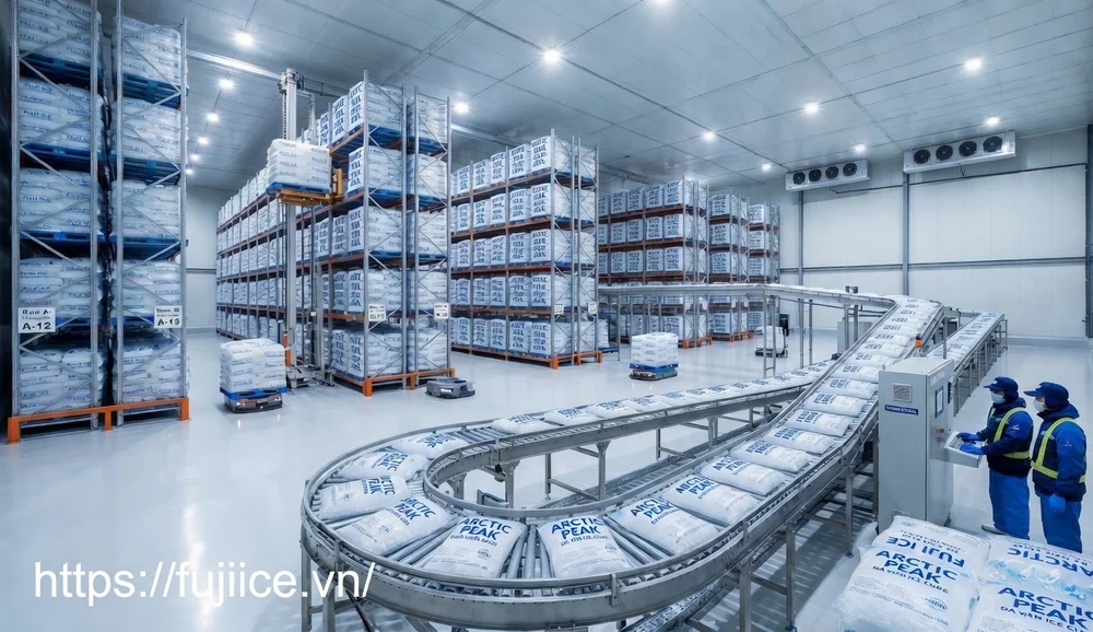 Kho Lạnh Bảo Quản Đá Viên: Tiêu Chuẩn Kỹ Thuật & Giải Pháp Tối Ưu 1 Kho lạnh bảo quản đá viên