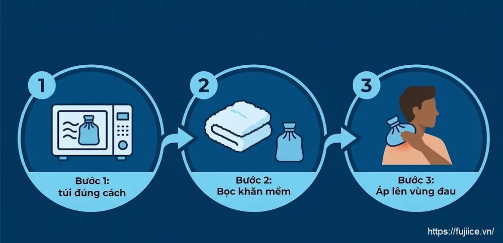 Top 6 Túi Chườm Nóng Tốt Nhất 2026: So Sánh & Hướng Dẫn Dùng An Toàn 7 Hướng dẫn sử dụng túi chườm nóng