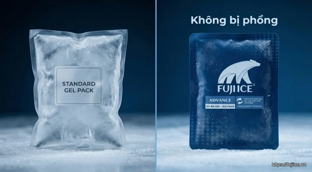 so sánh đá gel và đá khô - Fuji Ice: Nhà Sản Xuất Đá Gel Hàng Đầu Việt Nam